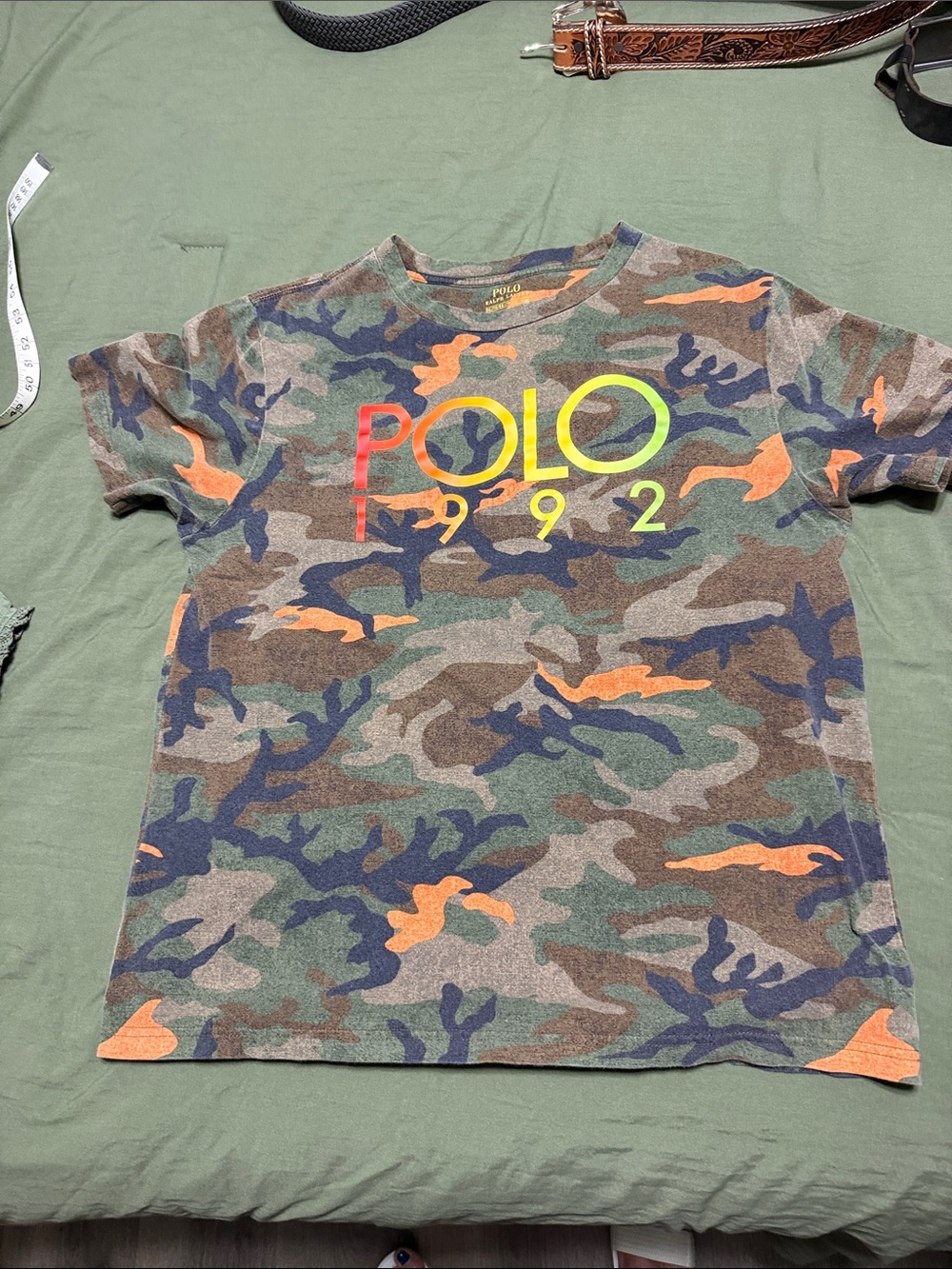 Polo Ralph Lauren Boys XL 18/20 Camo T-Shirt